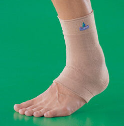ANKLE SUPPORT WITH SILICONE PAD